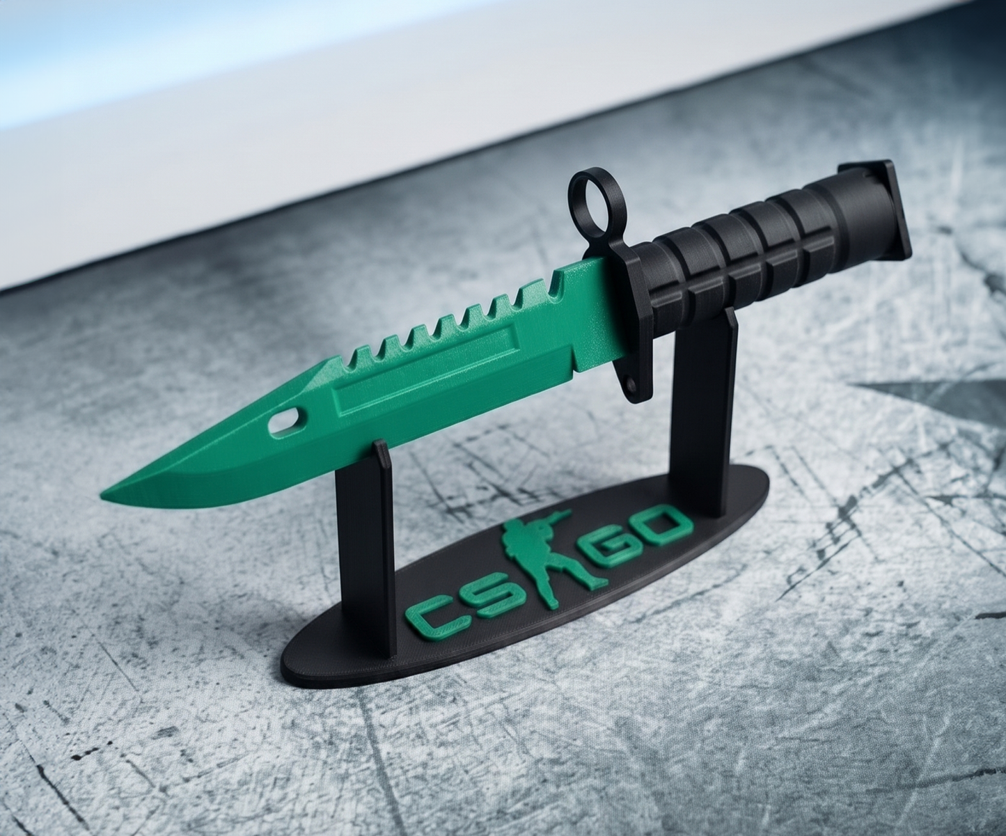 CS2 M9 Bayonet 1:1 Scale 3D Printed Display Replica