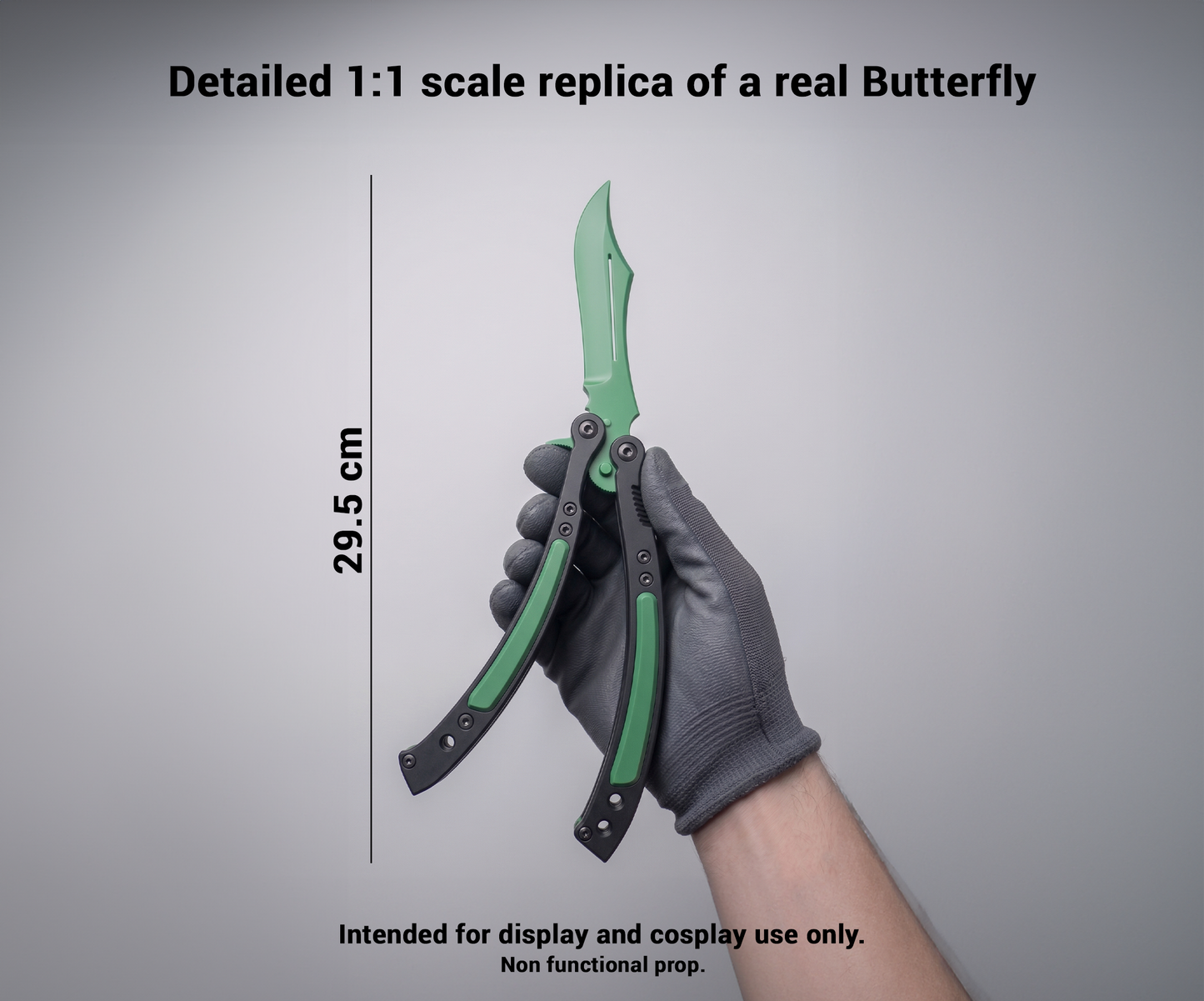 CS2 Butterfly 1:1 Scale 3D Printed Display Replica