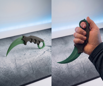 CS2 Karambit 1:1 Scale 3D Printed Display Replica