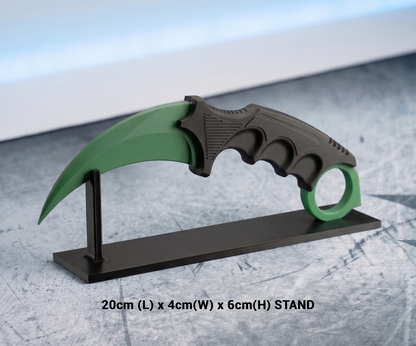 CS2 Karambit 1:1 Scale 3D Printed Display Replica