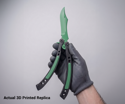 CS2 Butterfly 1:1 Scale 3D Printed Display Replica