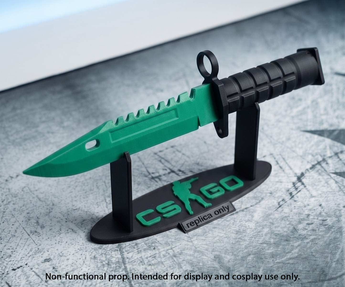 CS2 M9 Bayonet 1:1 Scale 3D Printed Display Replica