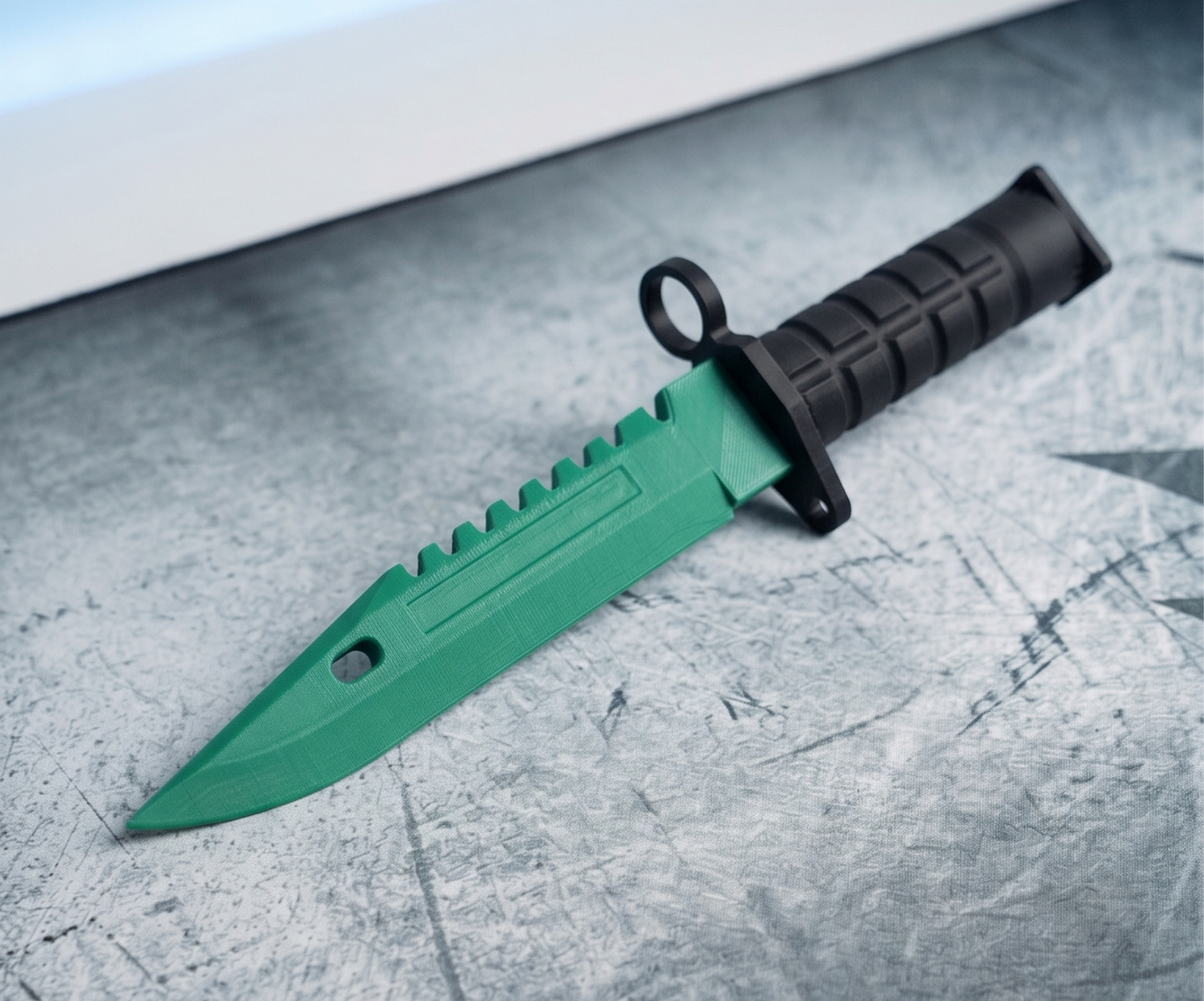 CS2 M9 Bayonet 1:1 Scale 3D Printed Display Replica