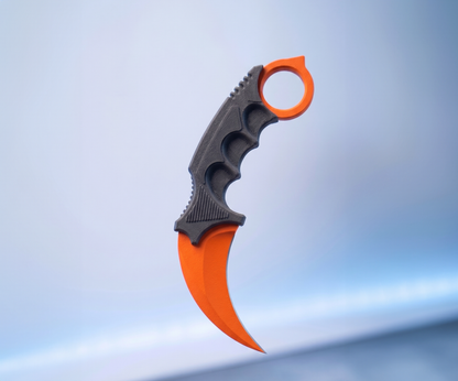 CS2 Karambit 1:1 Scale 3D Printed Display Replica